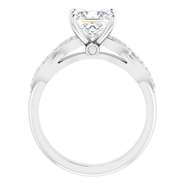 Infinity-Inspired Engagement Ring Image 2 Mark Jewellers La Crosse, WI