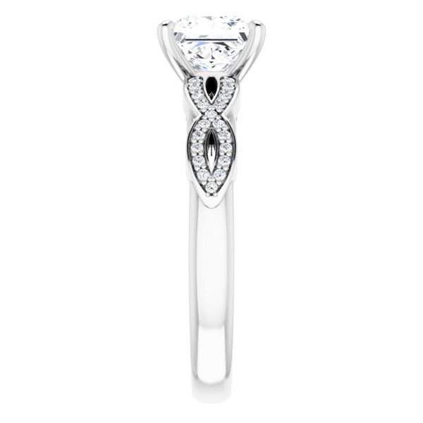 Infinity-Inspired Engagement Ring Image 4 Karadema Inc Orlando, FL