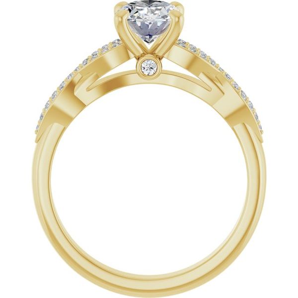 Infinity-Inspired Engagement Ring Image 2 Karadema Inc Orlando, FL
