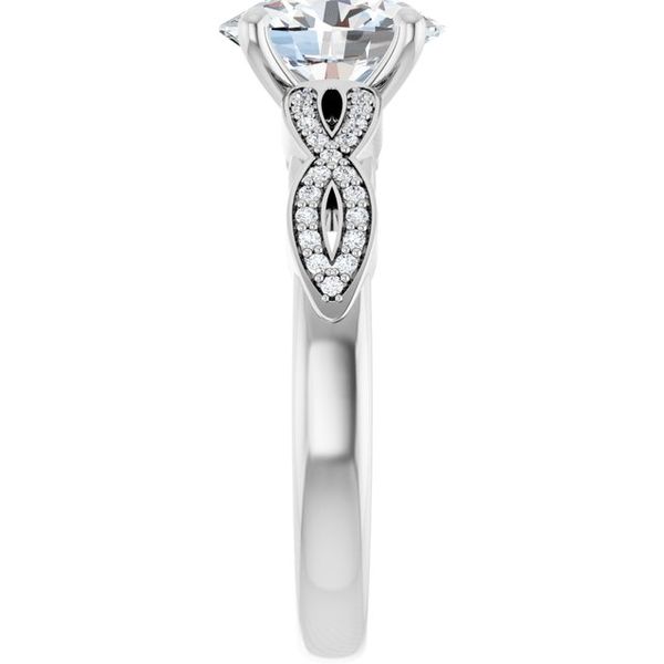 Infinity-Inspired Engagement Ring Image 4 LeeBrant Jewelry & Watch Co Sandy Springs, GA