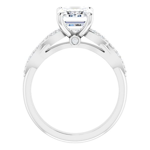 Infinity-Inspired Engagement Ring Image 2 LeeBrant Jewelry & Watch Co Sandy Springs, GA