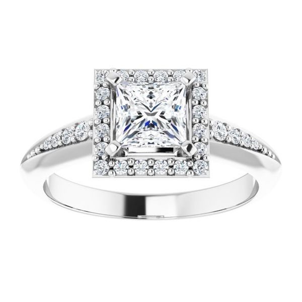 Halo-Style Engagement Ring Image 3 Mesa Jewelers Grand Junction, CO