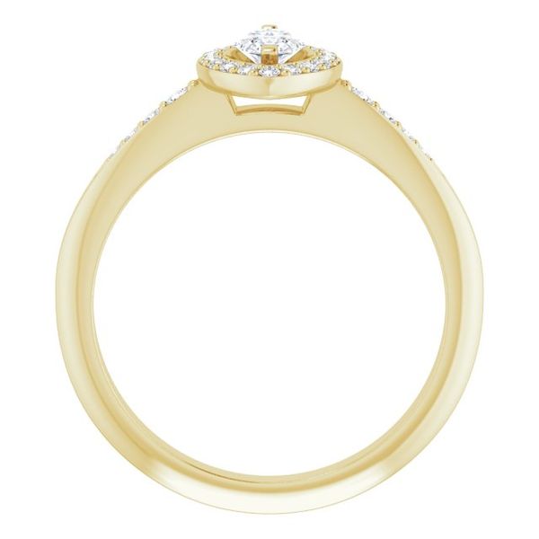 Halo-Style Engagement Ring Image 2 Futer Bros Jewelers York, PA