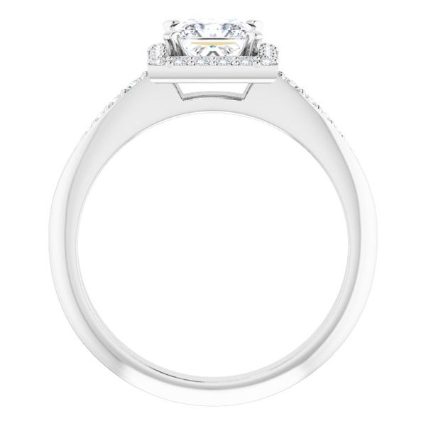 Halo-Style Engagement Ring Image 2 Mesa Jewelers Grand Junction, CO
