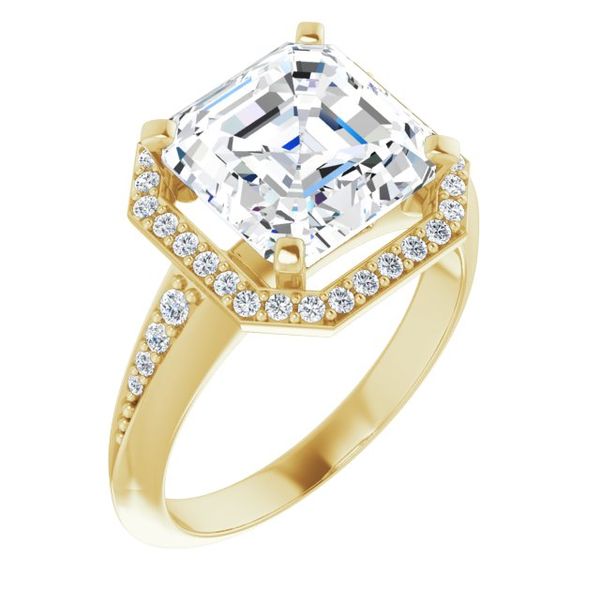 Halo-Style Engagement Ring Michael Szwed Jewelers Longmeadow, MA