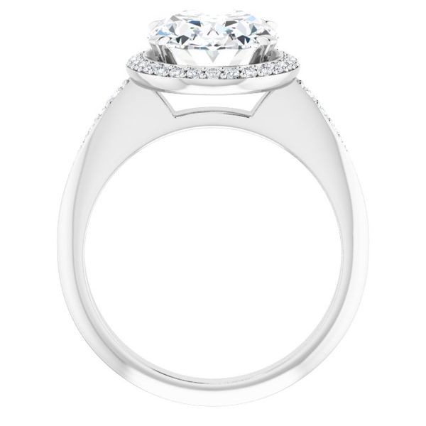 Halo-Style Engagement Ring Image 2 Mesa Jewelers Grand Junction, CO