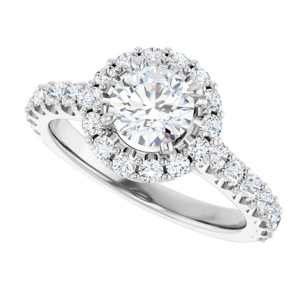 Halo-Style Engagement Ring Image 5 Mesa Jewelers Grand Junction, CO