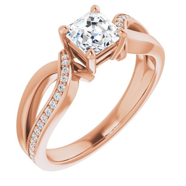Accented Engagement Ring Mesa Jewelers Grand Junction, CO