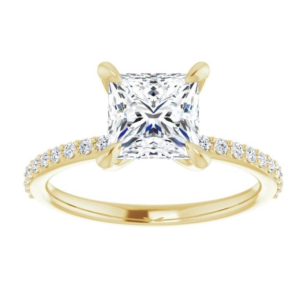 Accented Engagement Ring Image 3 Victoria Jewellers REGINA, SK