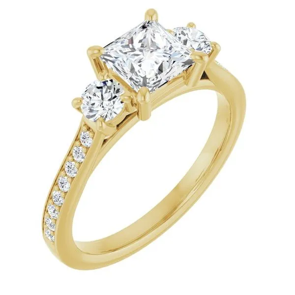 Three-Stone Engagement Ring