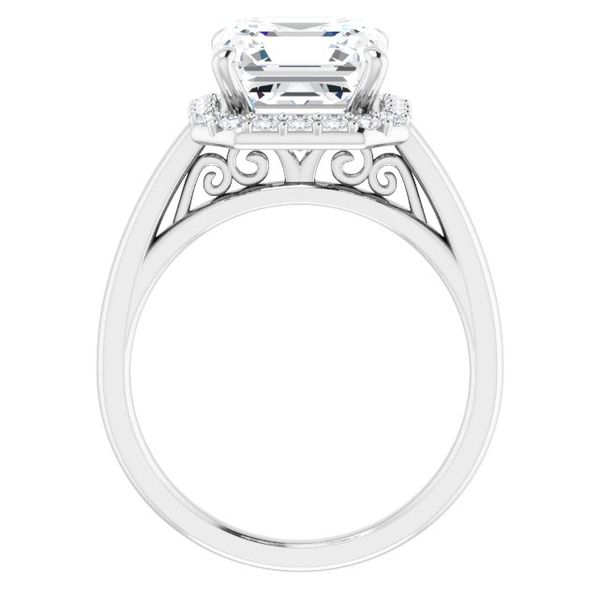 Halo-Style Engagement Ring Image 2 Mueller Jewelers Chisago City, MN