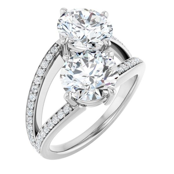 Ever & Ever | CONFIG.2655260 Di\'Amore Jewelers Two-Stone Waco, Fine Ring TX | Engagement