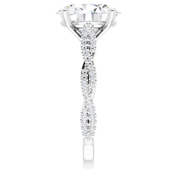 Infinity-Inspired Engagement Ring Image 4 James Douglas Jewelers LLC Monroeville, PA