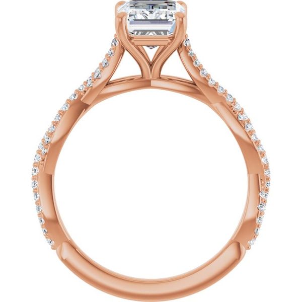 Infinity-Inspired Engagement Ring Image 2 James Douglas Jewelers LLC Monroeville, PA