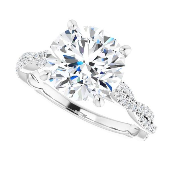 Infinity-Inspired Engagement Ring Image 5 James Douglas Jewelers LLC Monroeville, PA