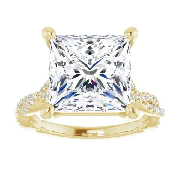 Infinity-Inspired Engagement Ring Image 3 Javeri Jewelers Inc Frisco, TX