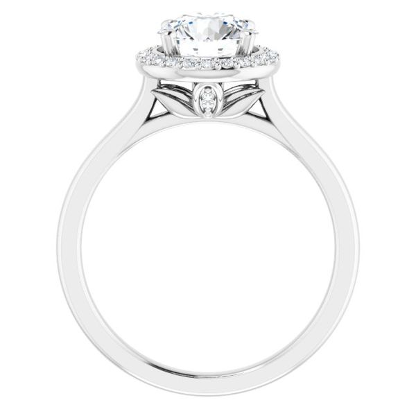 10K Yellow Gold Halo Engagement Ring 50549-E-1-3-10KY, James Douglas  Jewelers LLC