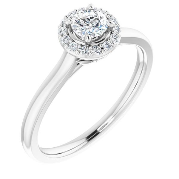 Noam Carver 18K Rose Gold Oval Diamond Halo Engagement Ring Semi-Mount –  Moyer Fine Jewelers