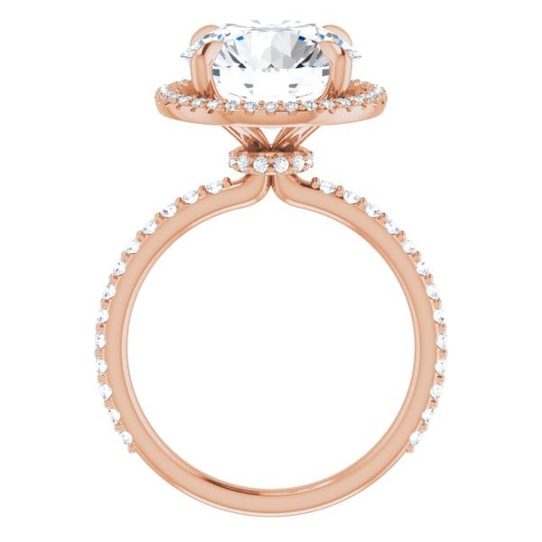 Halo-Style Engagement Ring Image 2 Javeri Jewelers Inc Frisco, TX