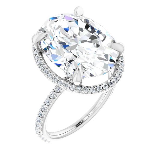 Halo-Style Engagement Ring Javeri Jewelers Inc Frisco, TX