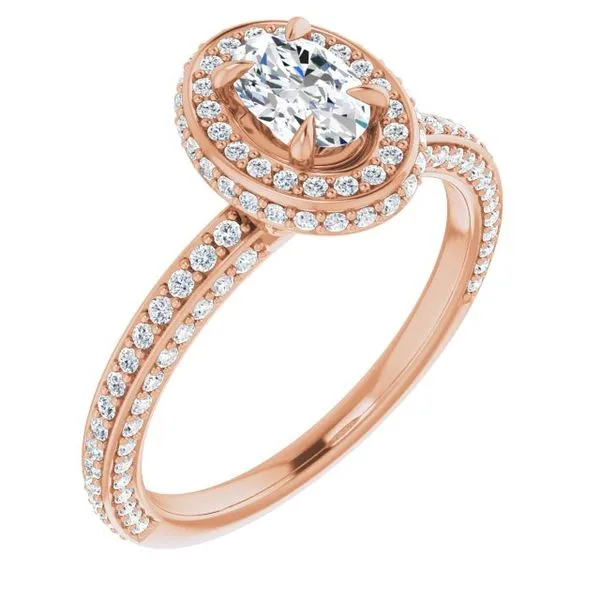 Halo-Style Engagement Ring