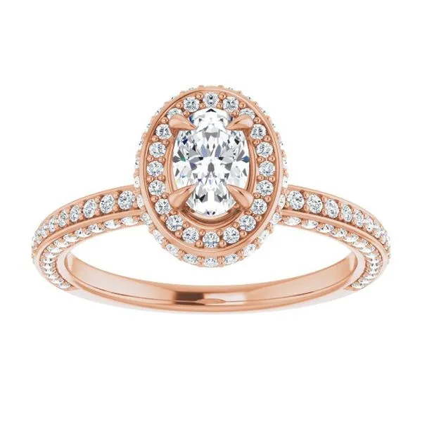 Halo-Style Engagement Ring