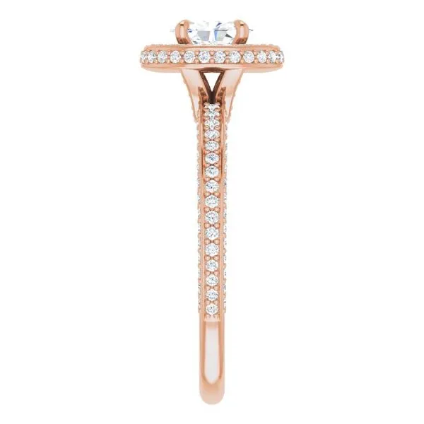Halo-Style Engagement Ring