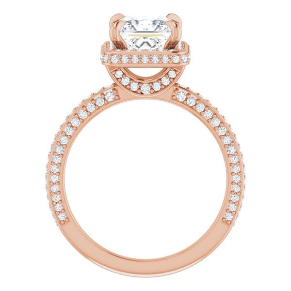 Halo-Style Engagement Ring Image 2 James Douglas Jewelers LLC Monroeville, PA