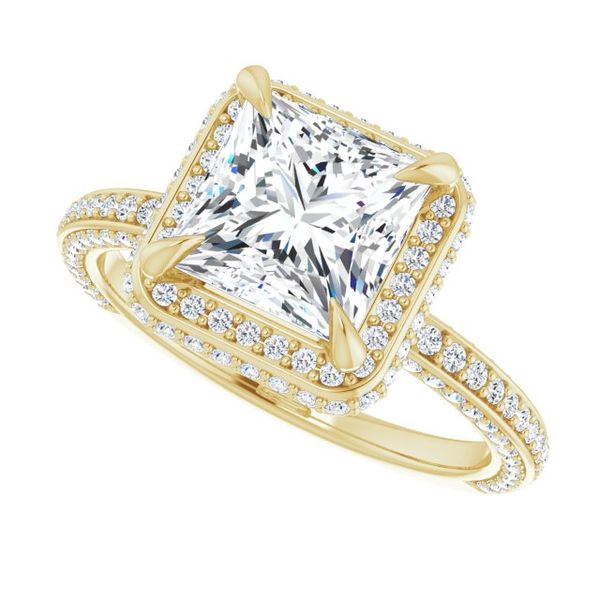 Halo-Style Engagement Ring Image 5 James Douglas Jewelers LLC Monroeville, PA