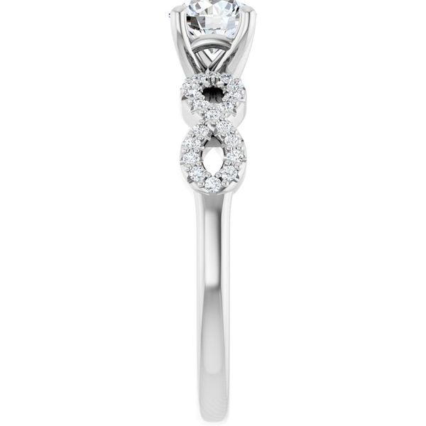 Infinity-Inspired Engagement Ring Image 4 James Douglas Jewelers LLC Monroeville, PA