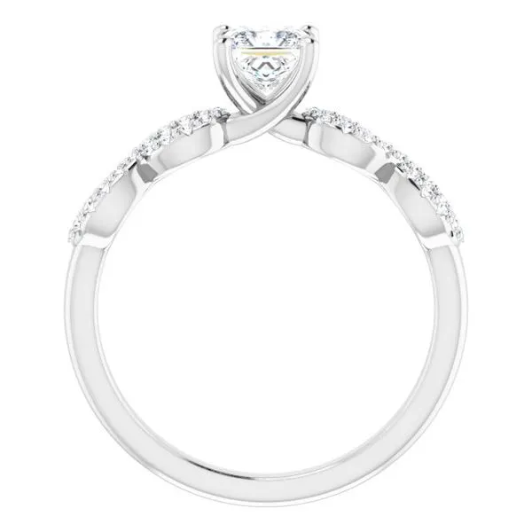 Infinity-Inspired Engagement Ring