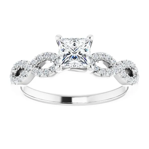 Infinity-Inspired Engagement Ring