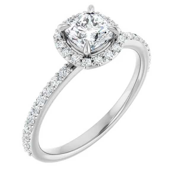 Halo-Style Engagement Ring CONFIG.2739263 14KW Myerstown