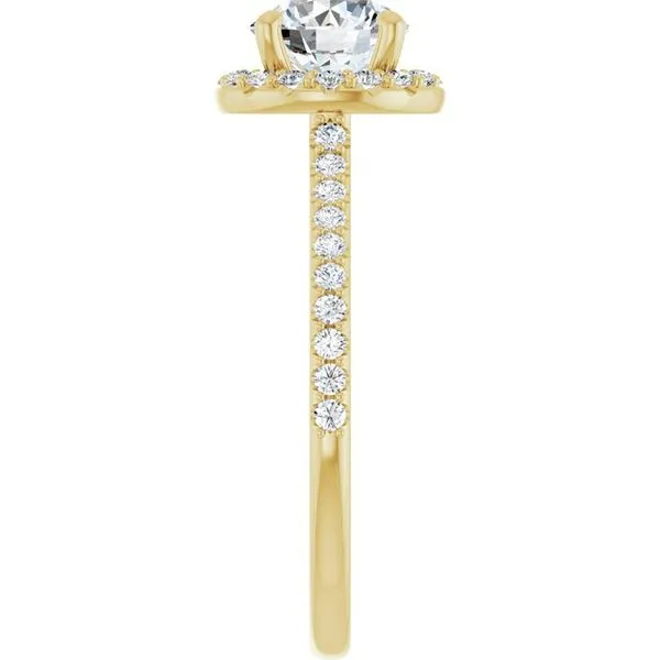 Halo-Style Engagement Ring