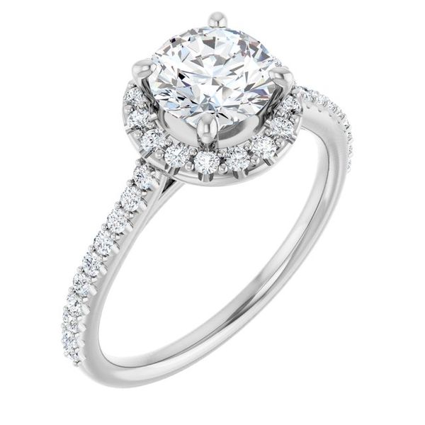 Halo-Style Engagement Ring Jambs Jewelry Raymond, NH