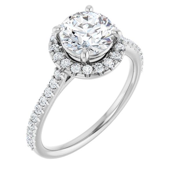 Halo-Style Engagement Ring James Douglas Jewelers LLC Monroeville, PA