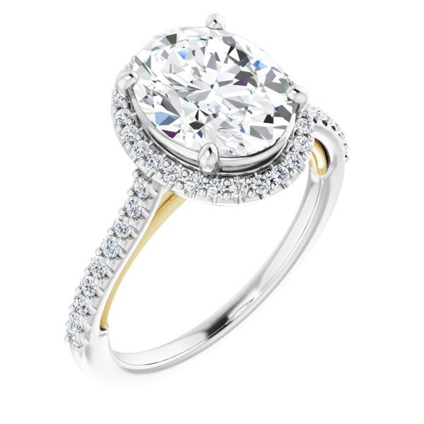 Halo-Style Engagement Ring James Douglas Jewelers LLC Monroeville, PA
