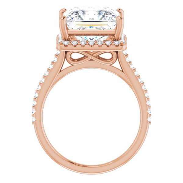 Halo-Style Engagement Ring Image 2 Jambs Jewelry Raymond, NH