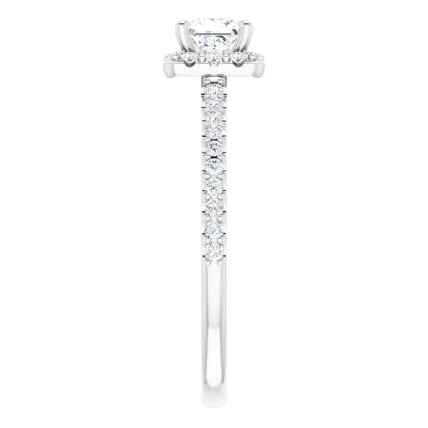 Halo-Style Engagement Ring