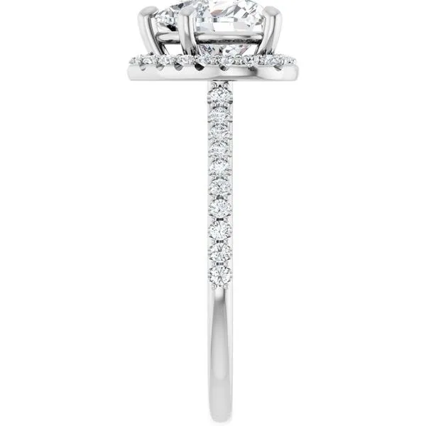 Halo-Style Engagement Ring