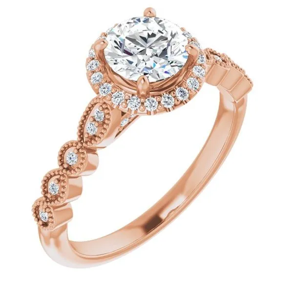 Halo-Style Engagement Ring