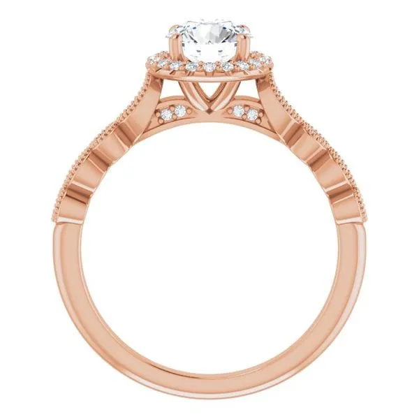 Halo-Style Engagement Ring