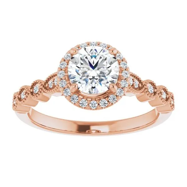 Halo-Style Engagement Ring