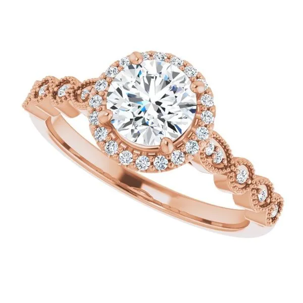 Halo-Style Engagement Ring