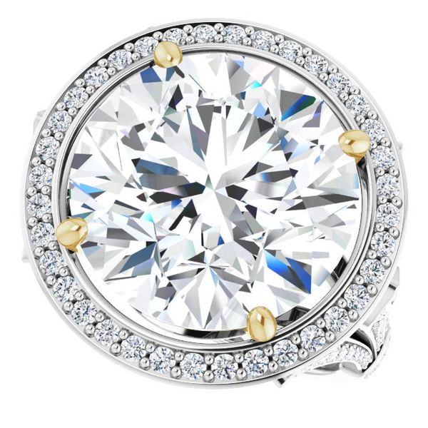 Halo-Style Engagement Ring Image 5 The Hills Jewelry LLC Worthington, OH