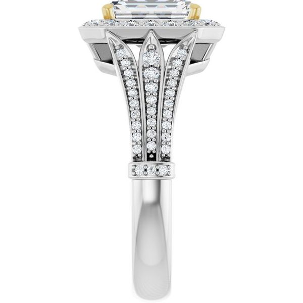 Halo-Style Engagement Ring Image 4 The Hills Jewelry LLC Worthington, OH