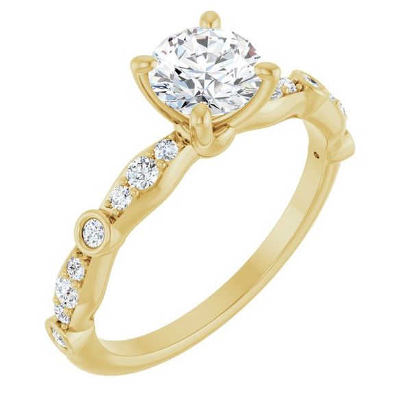 Vintage-Inspired Engagement Ring Javeri Jewelers Inc Frisco, TX