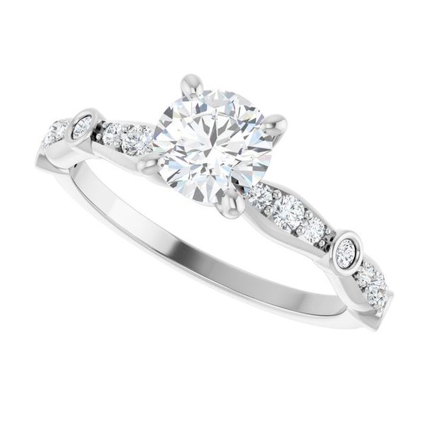 Vintage-Inspired Engagement Ring Image 5 Javeri Jewelers Inc Frisco, TX
