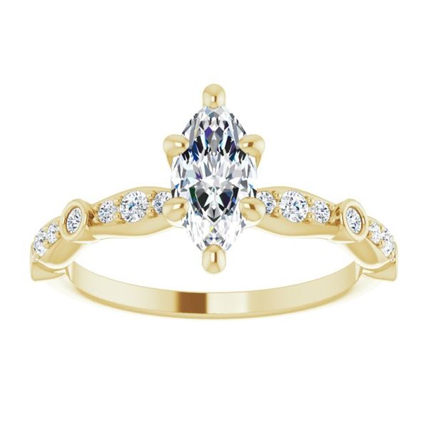 Vintage-Inspired Engagement Ring Image 3 Trinity Jewelers  Pittsburgh, PA