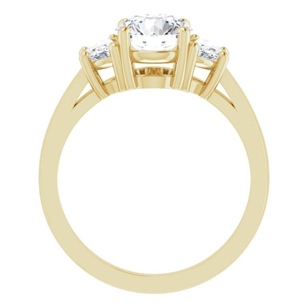 Three-Stone Engagement Ring Image 2 James Douglas Jewelers LLC Monroeville, PA